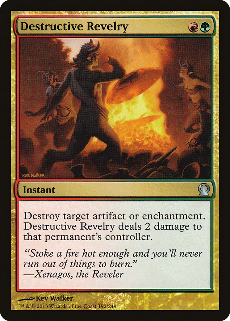 Destructive Revelry (THS-192)  Foil