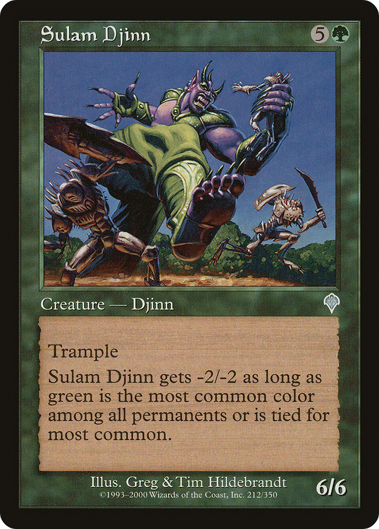 Sulam Djinn (INV-212)  Foil