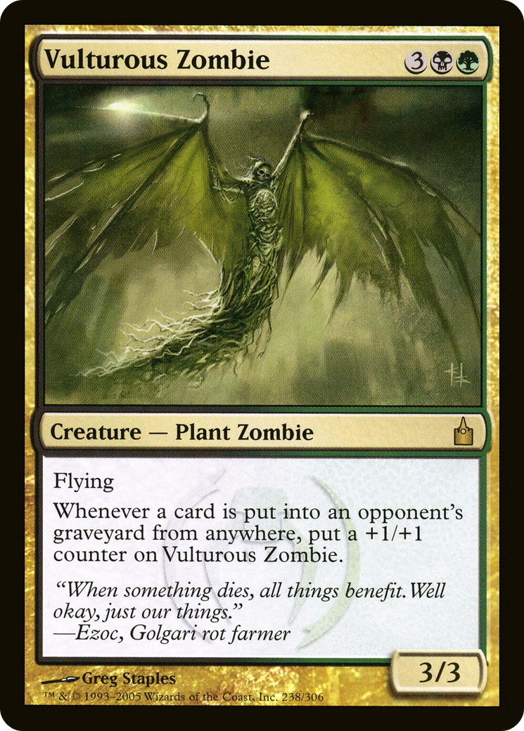 Vulturous Zombie (RAV-238)  Foil