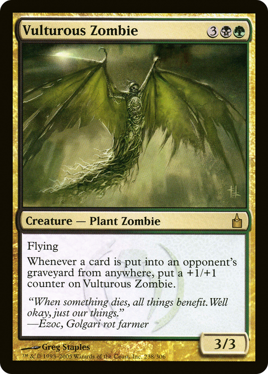 Vulturous Zombie (RAV-238)  Foil