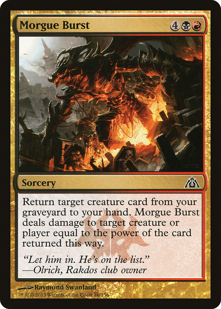 Morgue Burst (DGM-086)