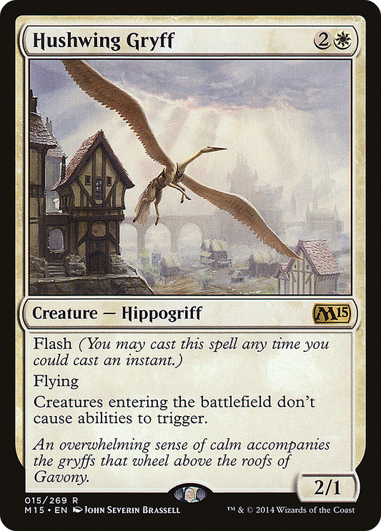 Hushwing Gryff (M15-015)  Foil