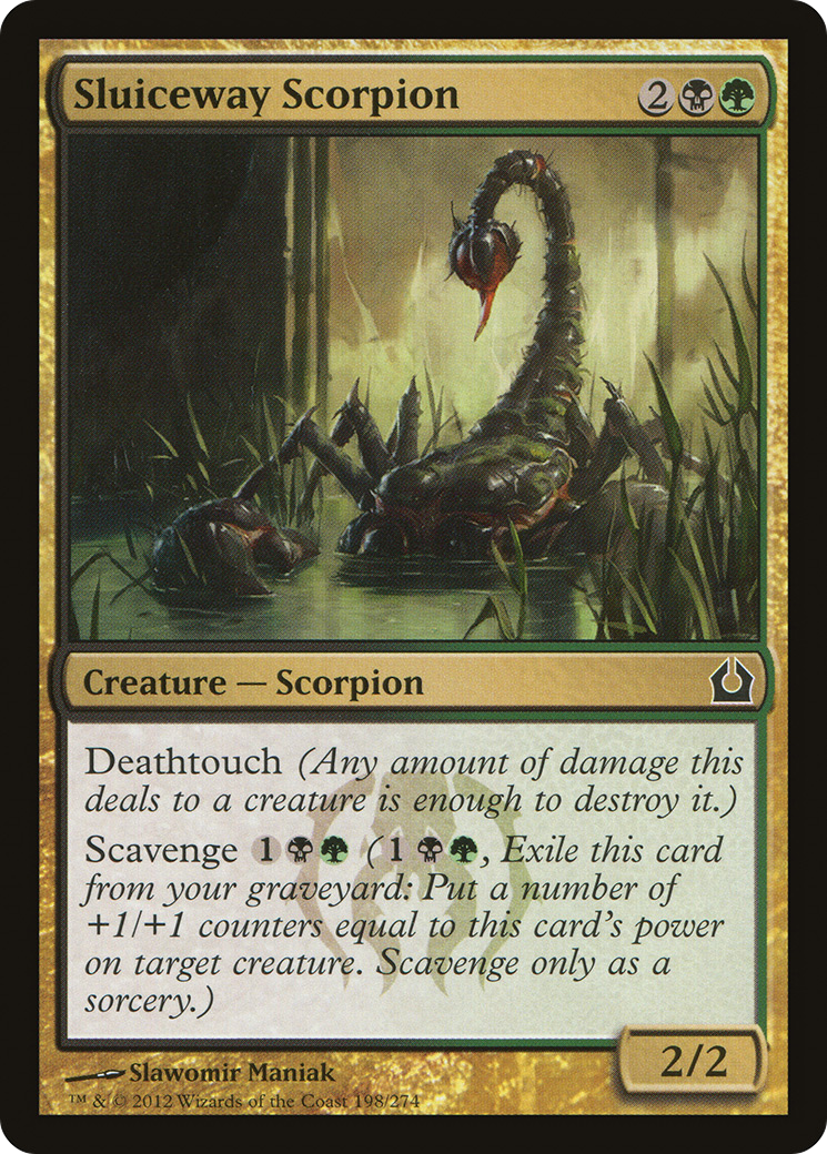 Sluiceway Scorpion (RTR-198)  Foil