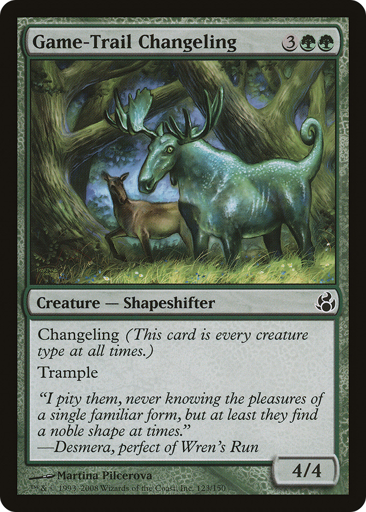 Game-Trail Changeling  Foil