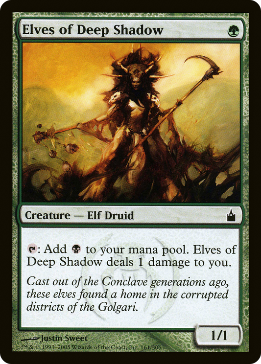 Elves of Deep Shadow (RAV-161)  Foil