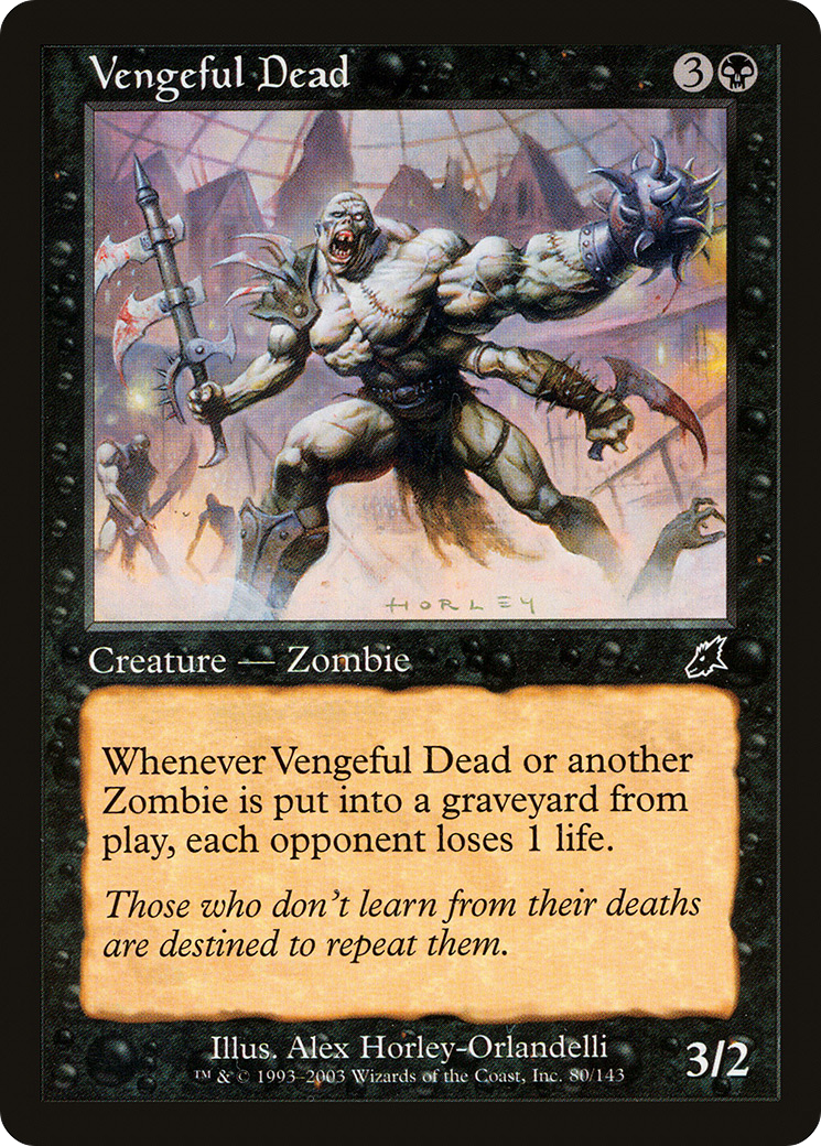 Vengeful Dead (SCG-080)  Foil
