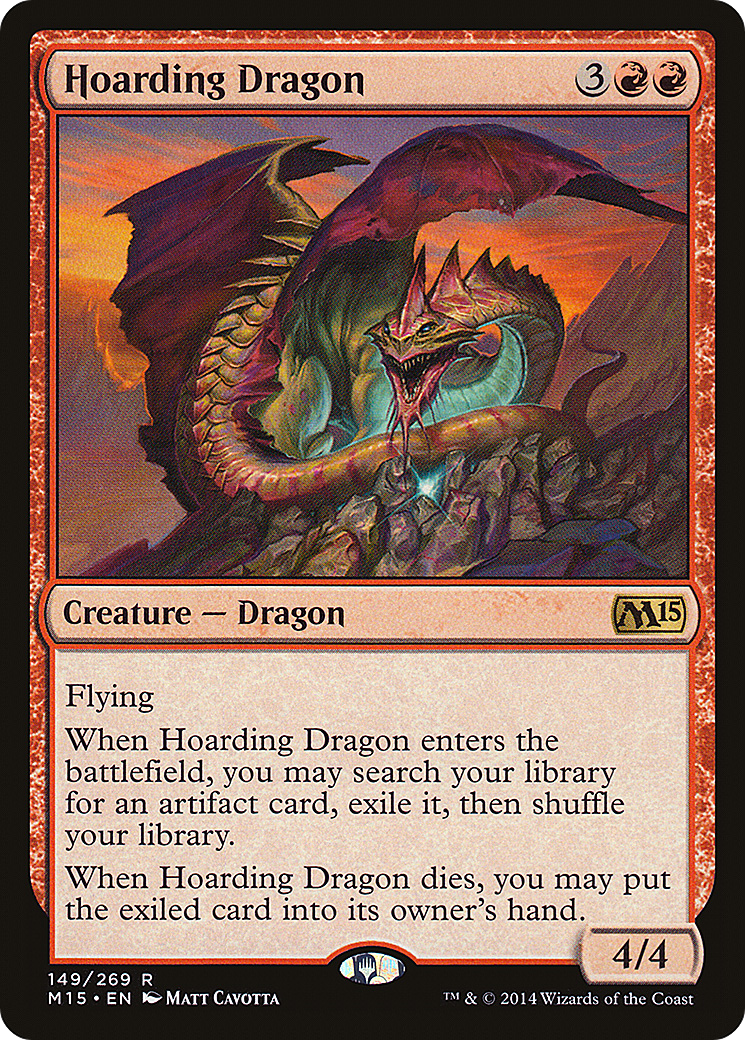 Hoarding Dragon (M15-149)  Foil