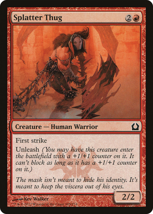 Splatter Thug (RTR-105)  Foil