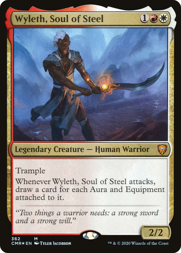 Wyleth, Soul of Steel (CMR-362)  Foil