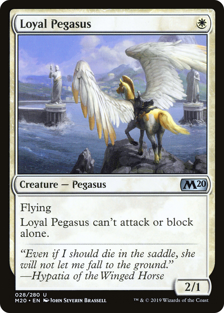 Loyal Pegasus (M20-028)  Foil