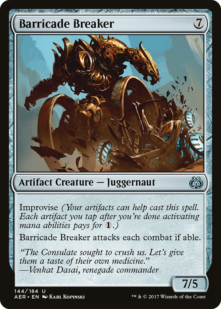Barricade Breaker (AER-144)  Foil