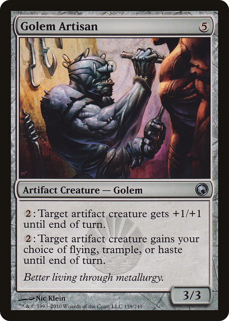 Golem Artisan (SOM-159)  Foil