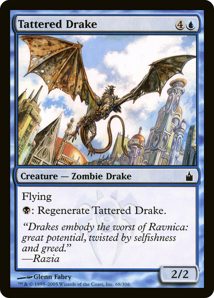 Tattered Drake (RAV-068)  Foil