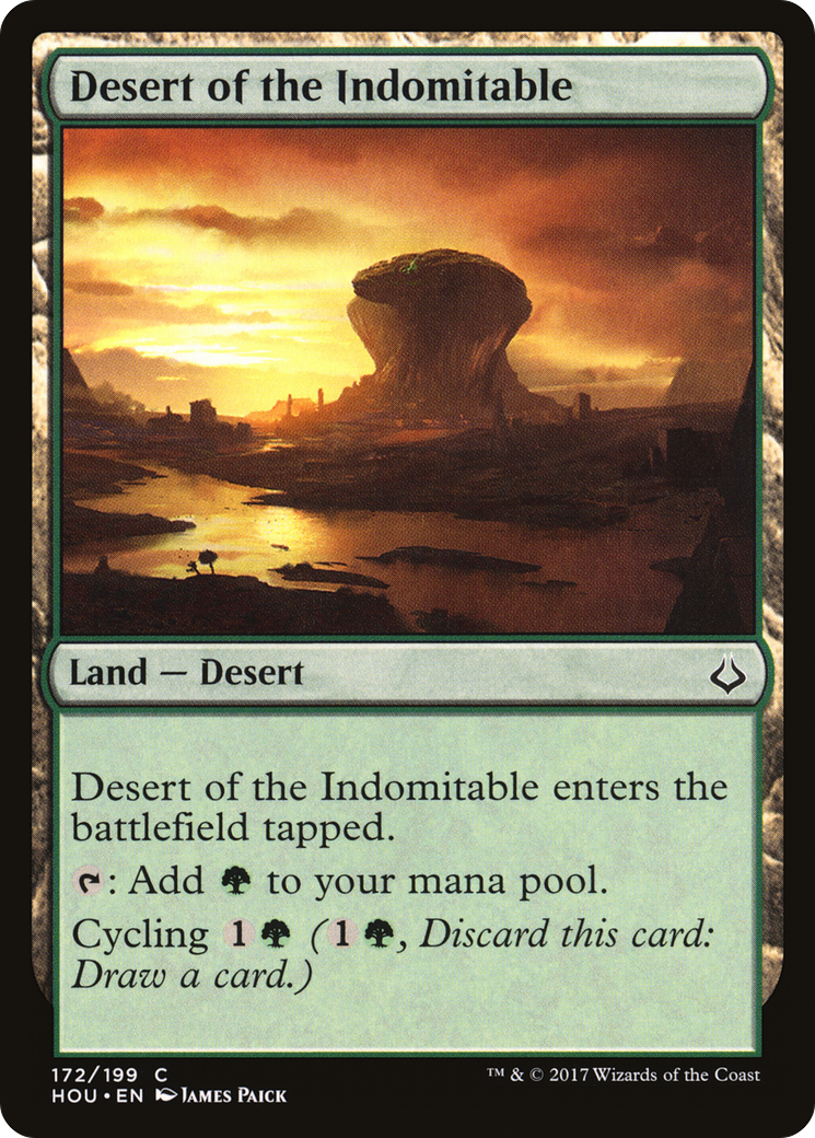 Desert of the Indomitable (HOU-172)