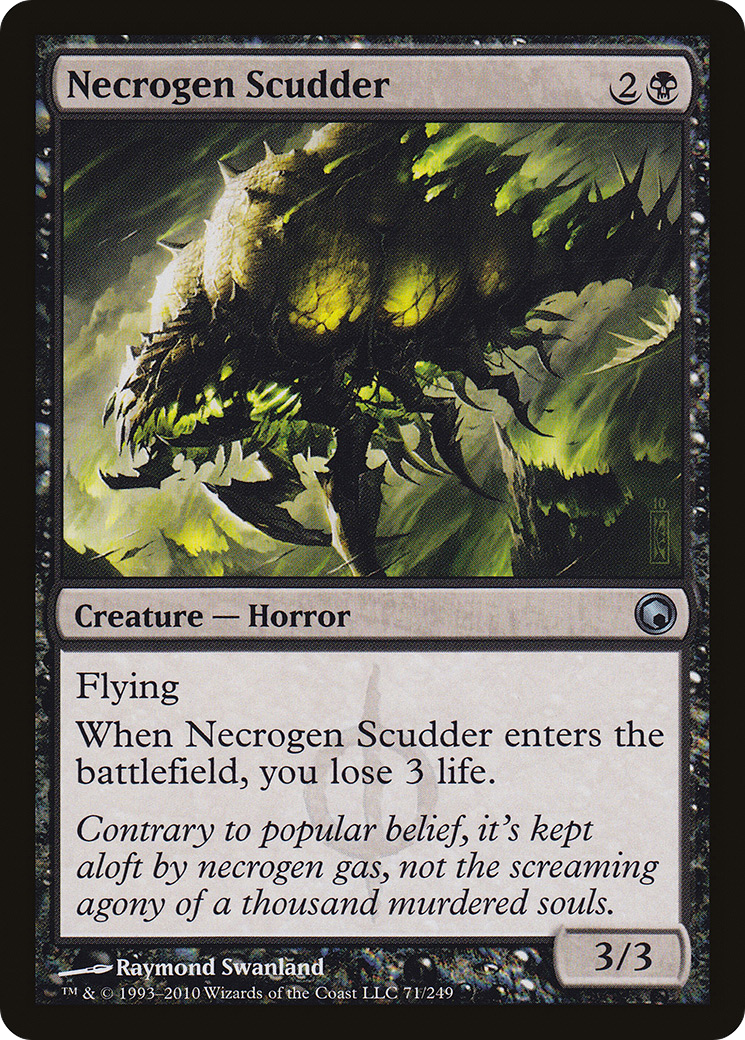Necrogen Scudder (SOM-071)  Foil