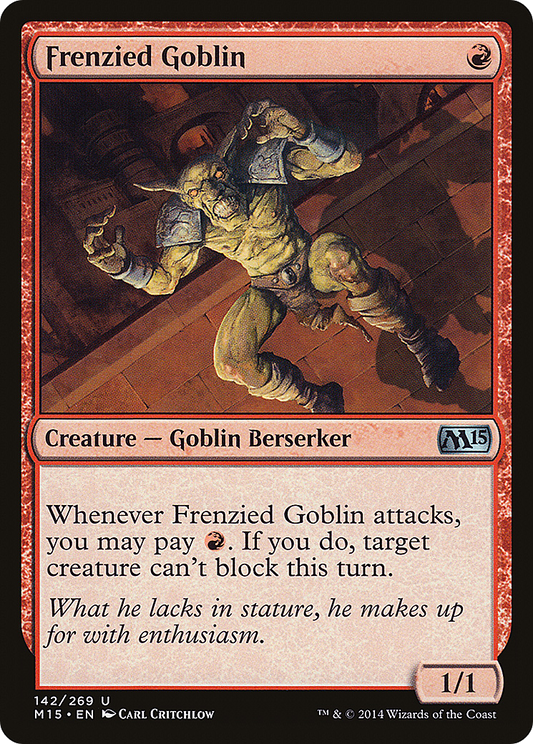 Frenzied Goblin (M15-142)