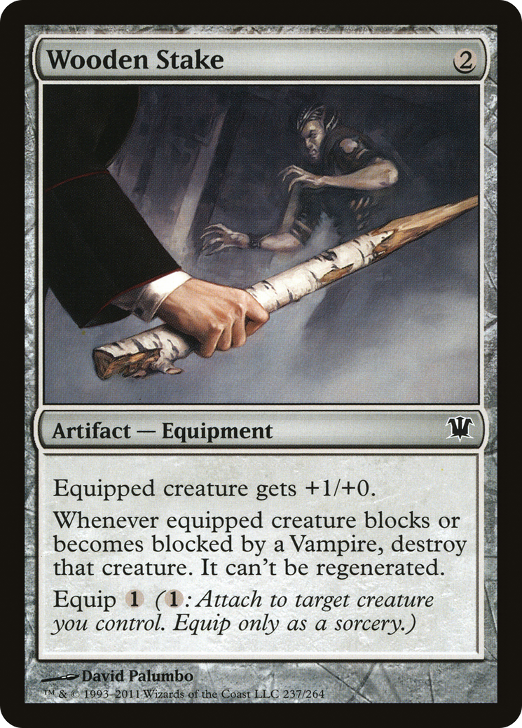 Wooden Stake (ISD-237)  Foil