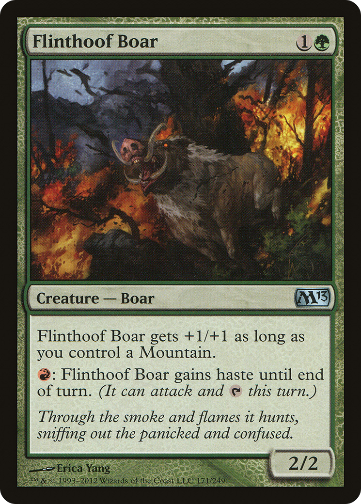 Flinthoof Boar (M13-171)  Foil
