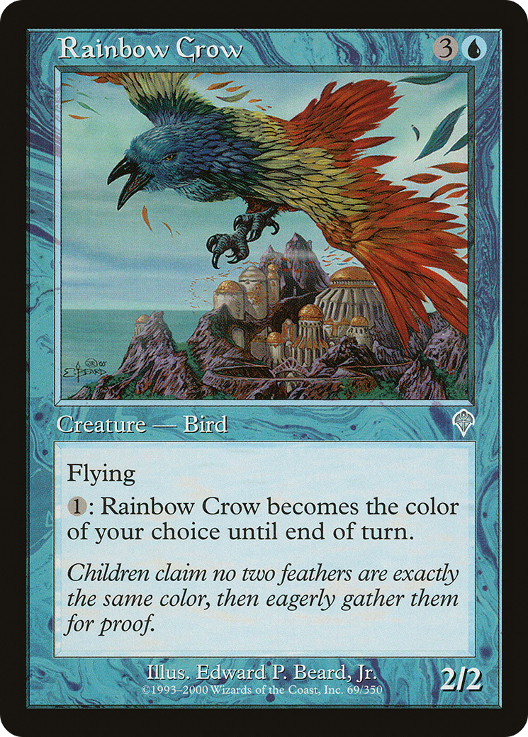 Rainbow Crow (INV-069)  Foil
