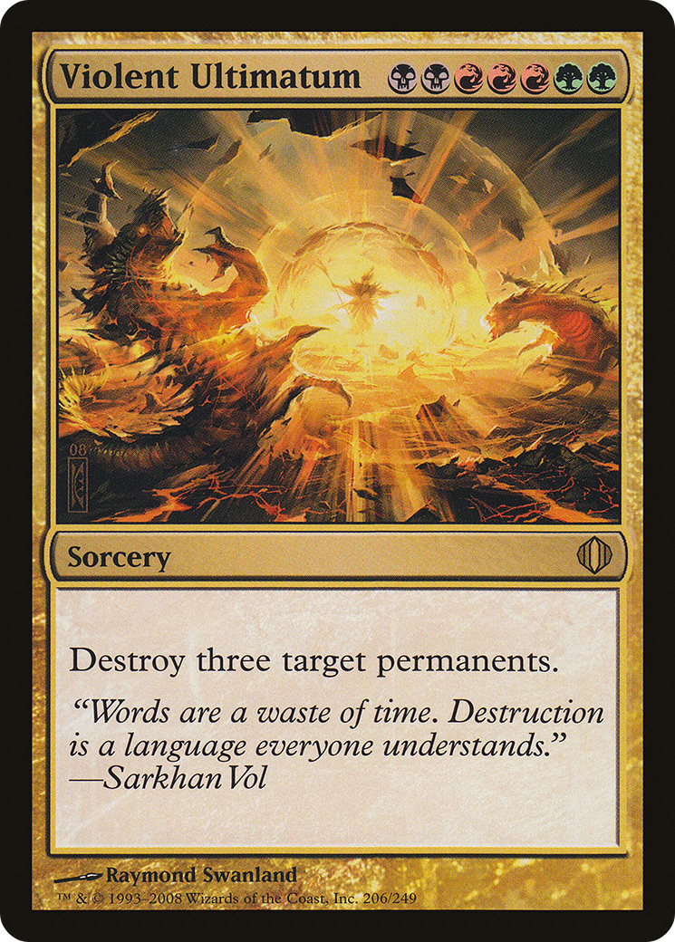 Violent Ultimatum (ALA-206)  Foil