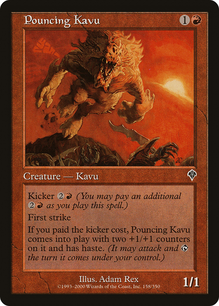 Pouncing Kavu (INV-158)