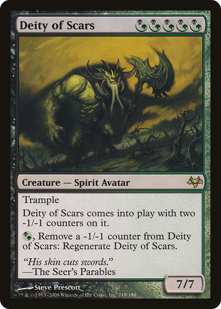 Deity of Scars (EVE-118)  Foil