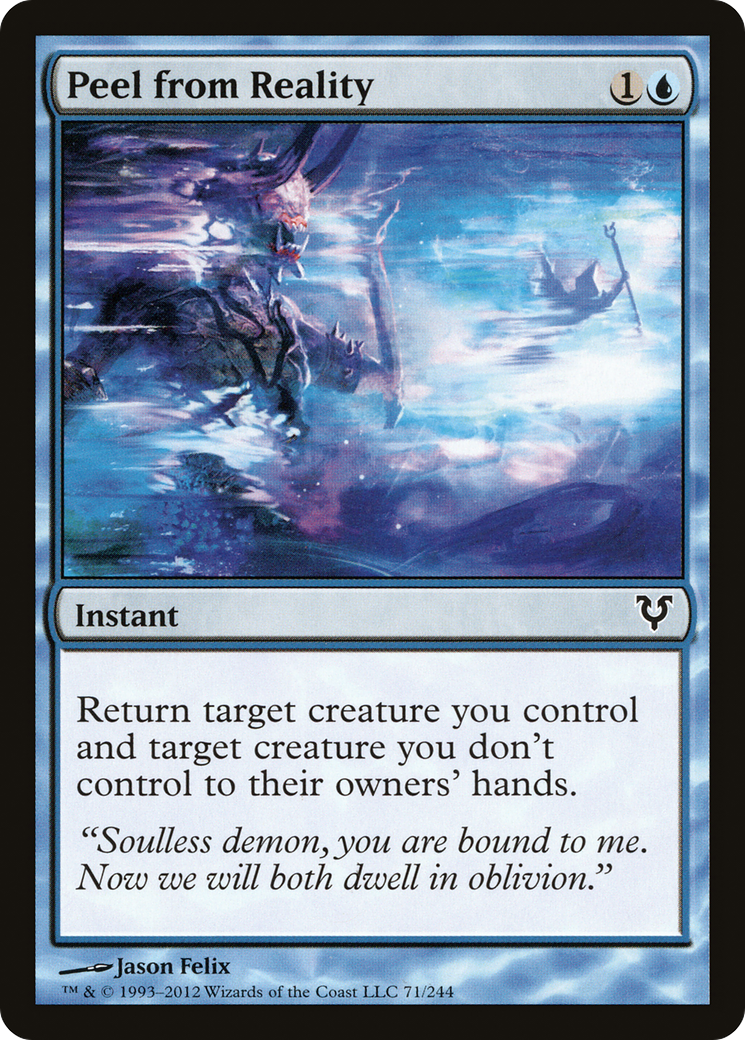 Peel from Reality (AVR-071)  Foil