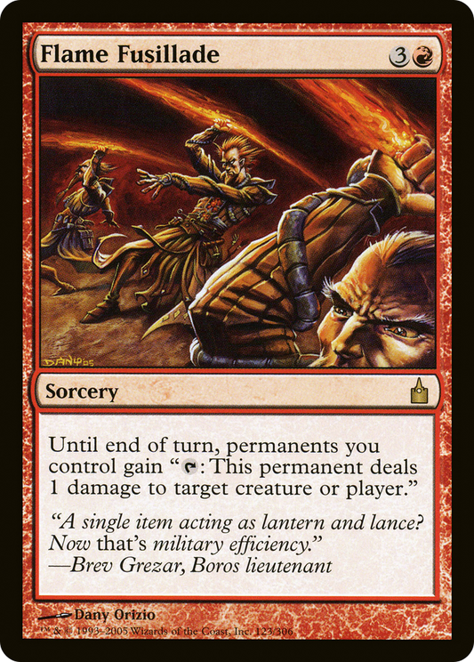 Flame Fusillade (RAV-123)  Foil