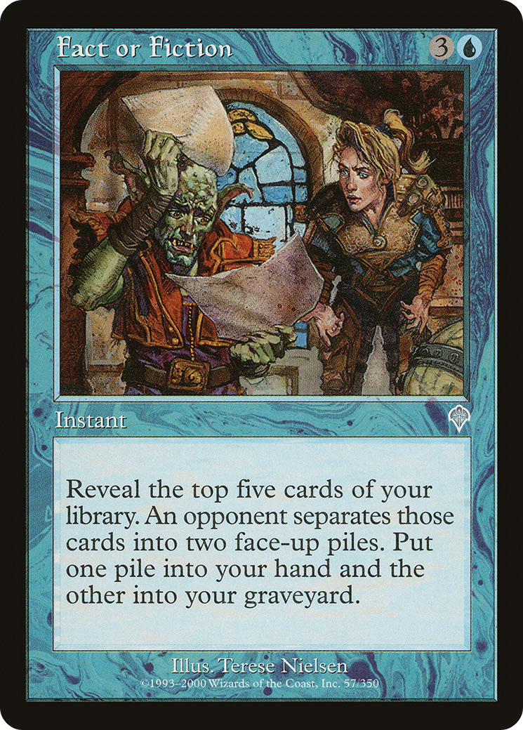 Fact or Fiction (INV-057)  Foil
