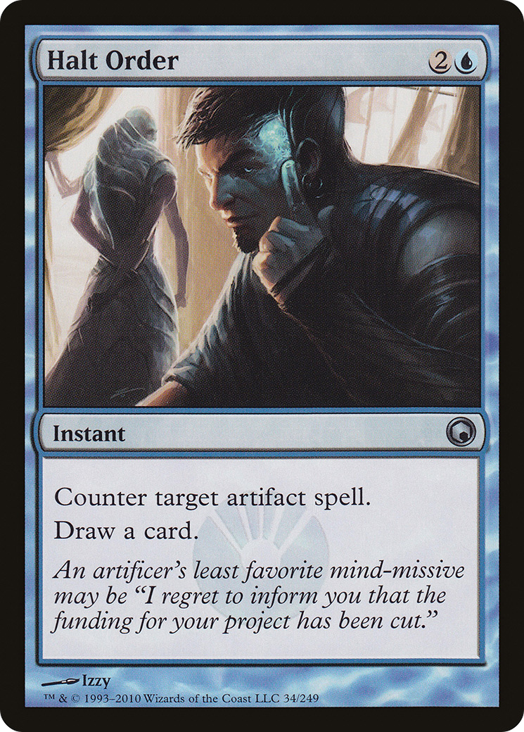 Halt Order (SOM-034)  Foil