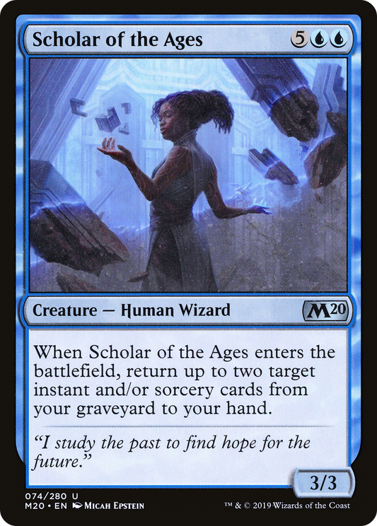 Scholar of the Ages (M20-074)  Foil