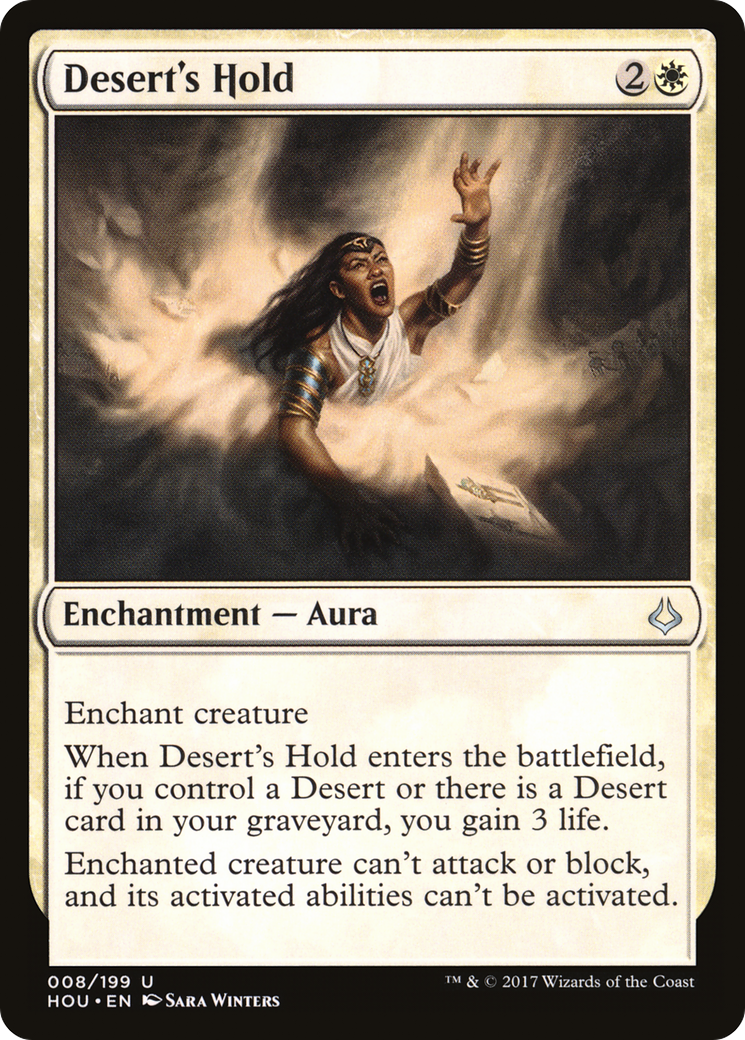 Desert's Hold (HOU-008)  Foil