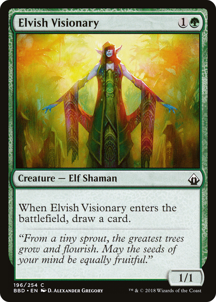 Elvish Visionary (BBD-196)