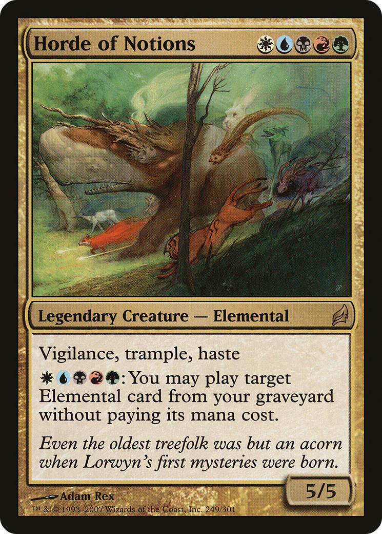 Horde of Notions (LRW-249)  Foil