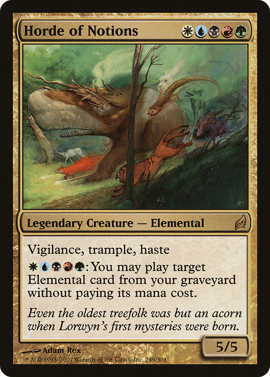 Horde of Notions (LRW-249)  Foil