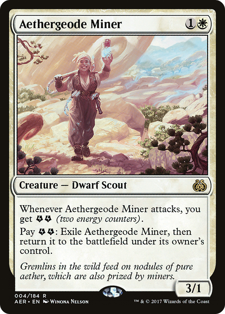 Aethergeode Miner (AER-004)  Foil