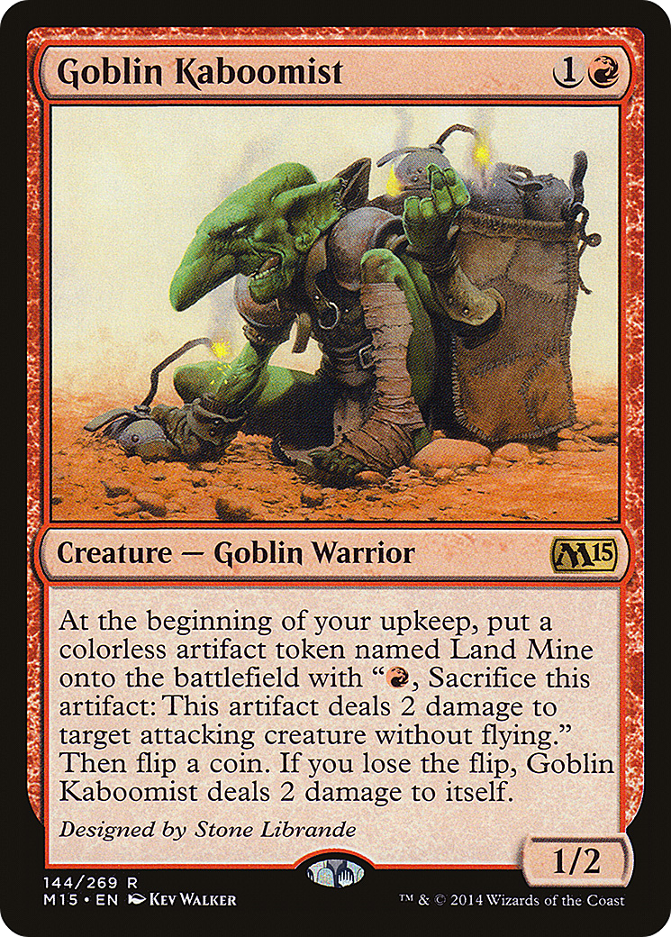 Goblin Kaboomist (M15-144)