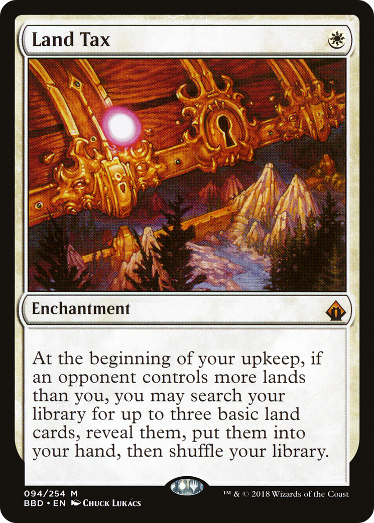 Land Tax (BBD-094)  Foil