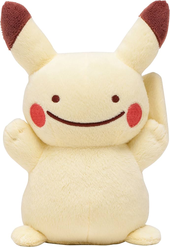 Ditto Transformation Plushies and Key Chain