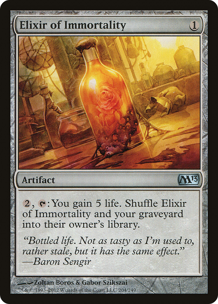 Elixir of Immortality (M13-204)  Foil