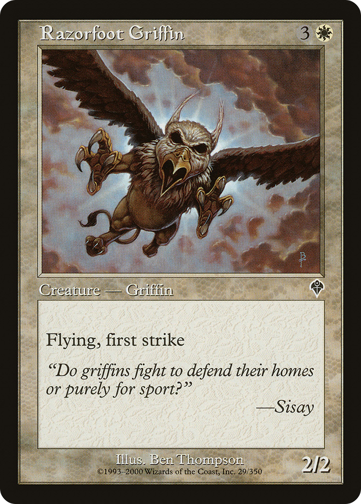 Razorfoot Griffin (INV-029)