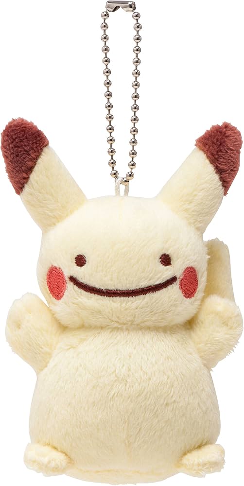 Ditto Transformation Plushies and Key Chain