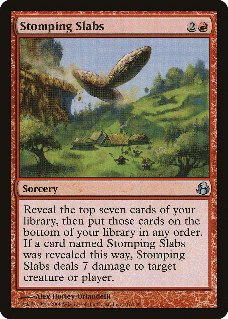 Stomping Slabs (MOR-107)  Foil