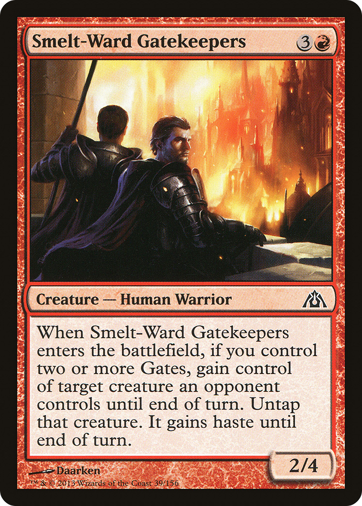 Smelt-Ward Gatekeepers (DGM-039)