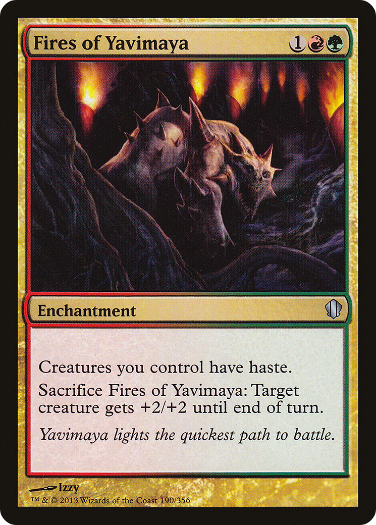 Fires of Yavimaya (C13-190)