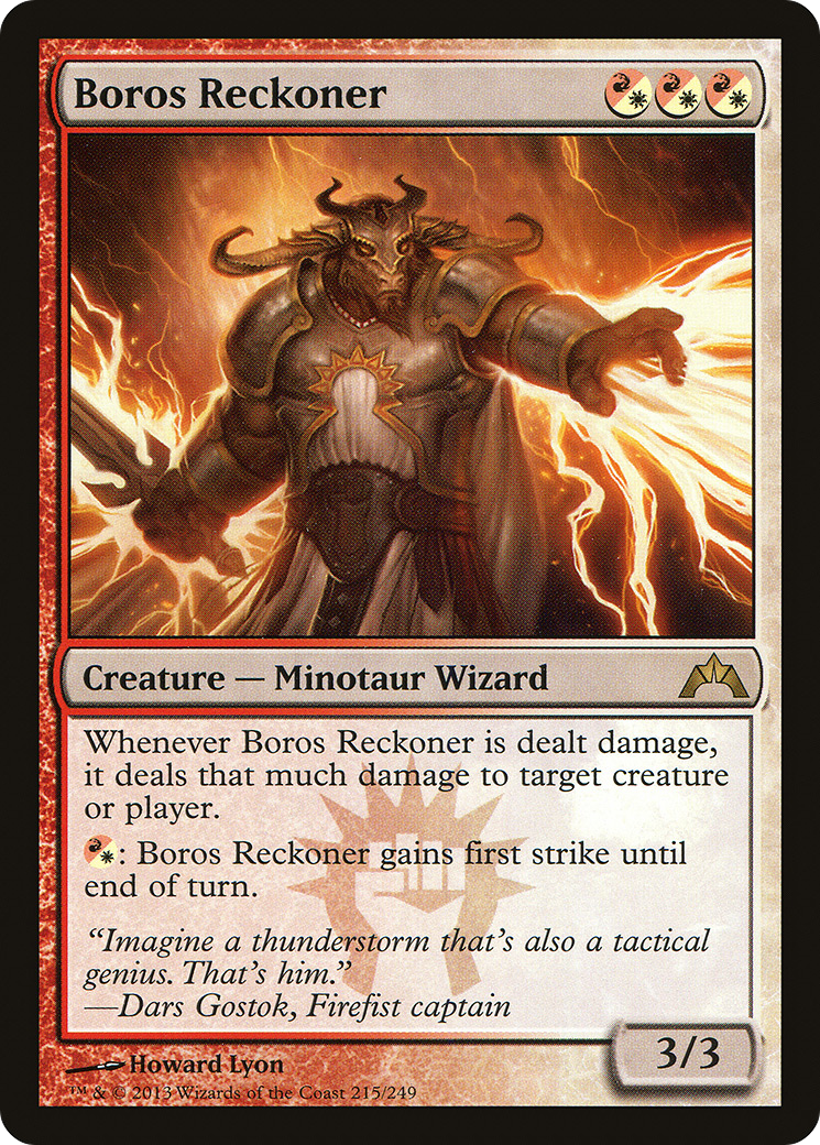 Boros Reckoner (GTC-215)  Foil
