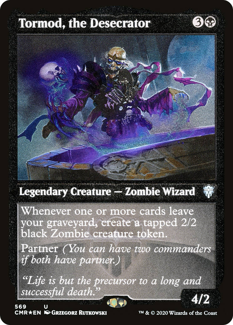 Tormod, the Desecrator (Foil Etched) (CMR-569)  Foil