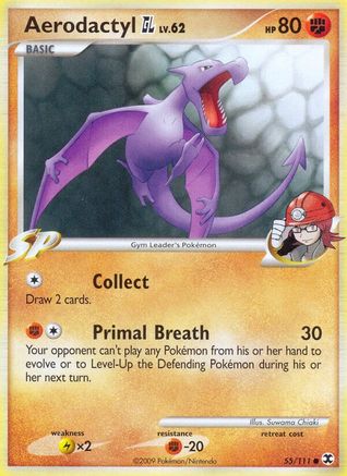 Aerodactyl GL - 55/111 - Common
