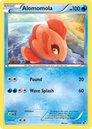 Alomomola (38) - 38/114 - Uncommon - Reverse Holo