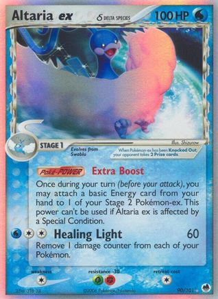Altaria EX (Delta Species) - 90/101 - Ultra Rare